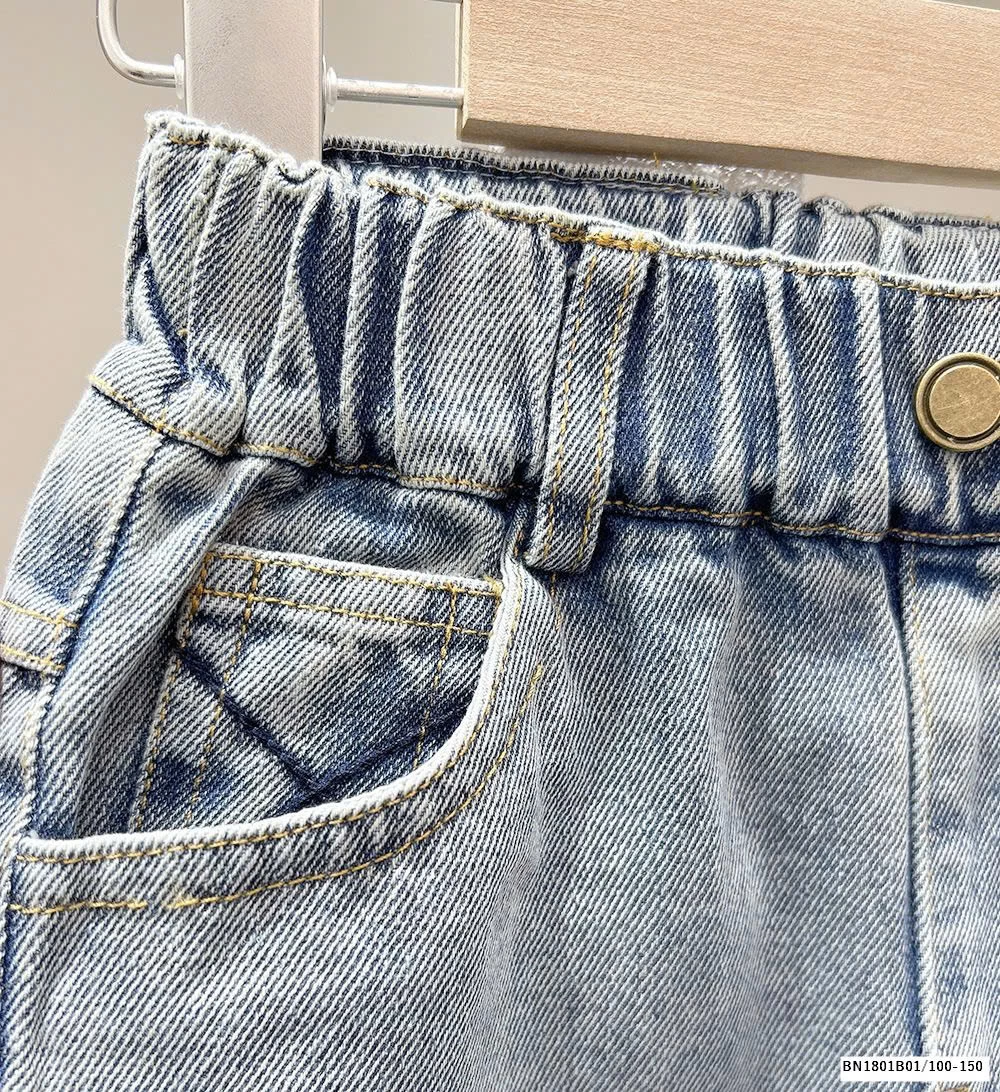 QUẦN JEAN BAGGY BẠC MÀU KACADY