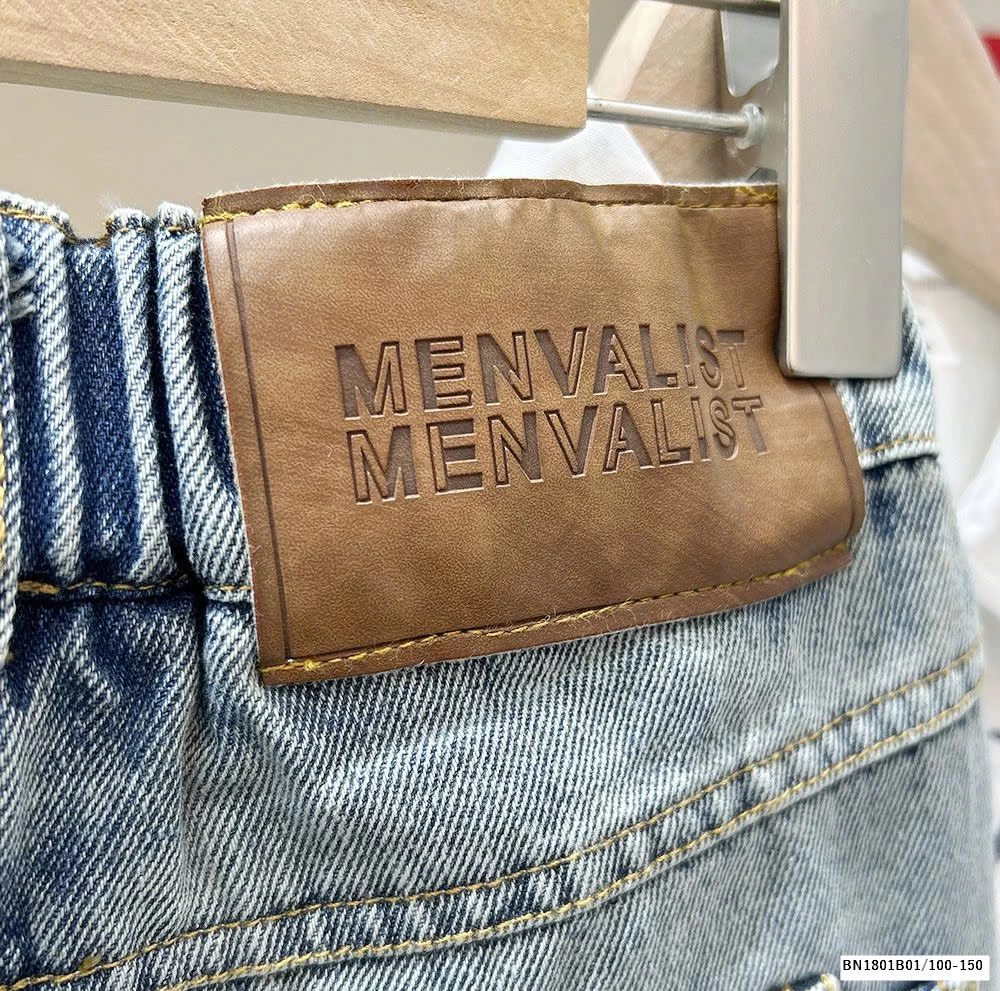 QUẦN JEAN BAGGY BẠC MÀU KACADY