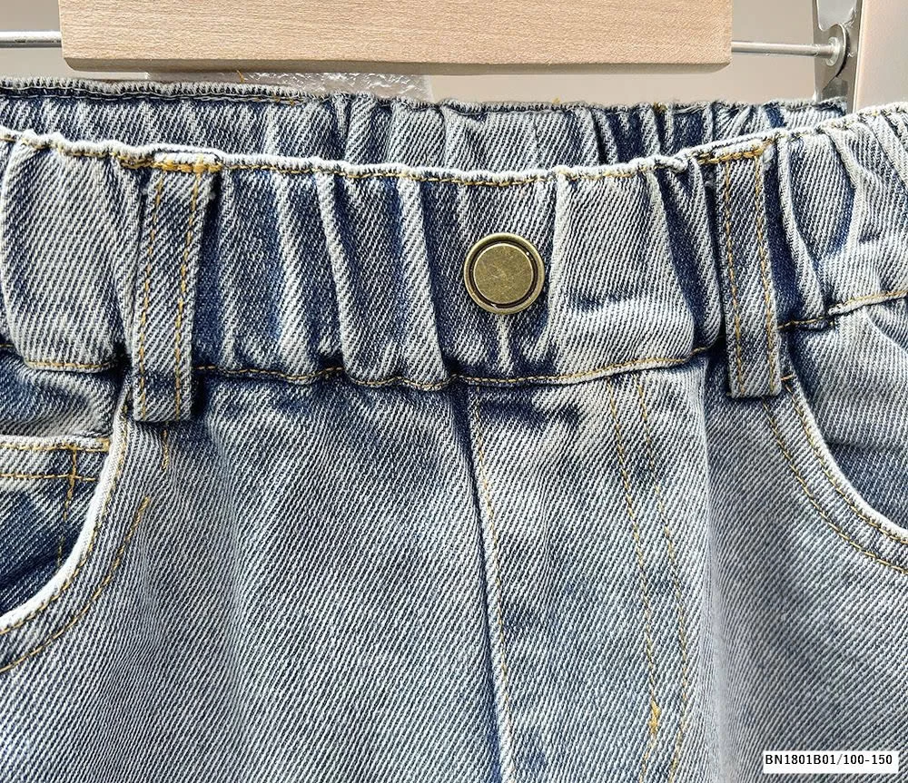 QUẦN JEAN BAGGY BẠC MÀU KACADY