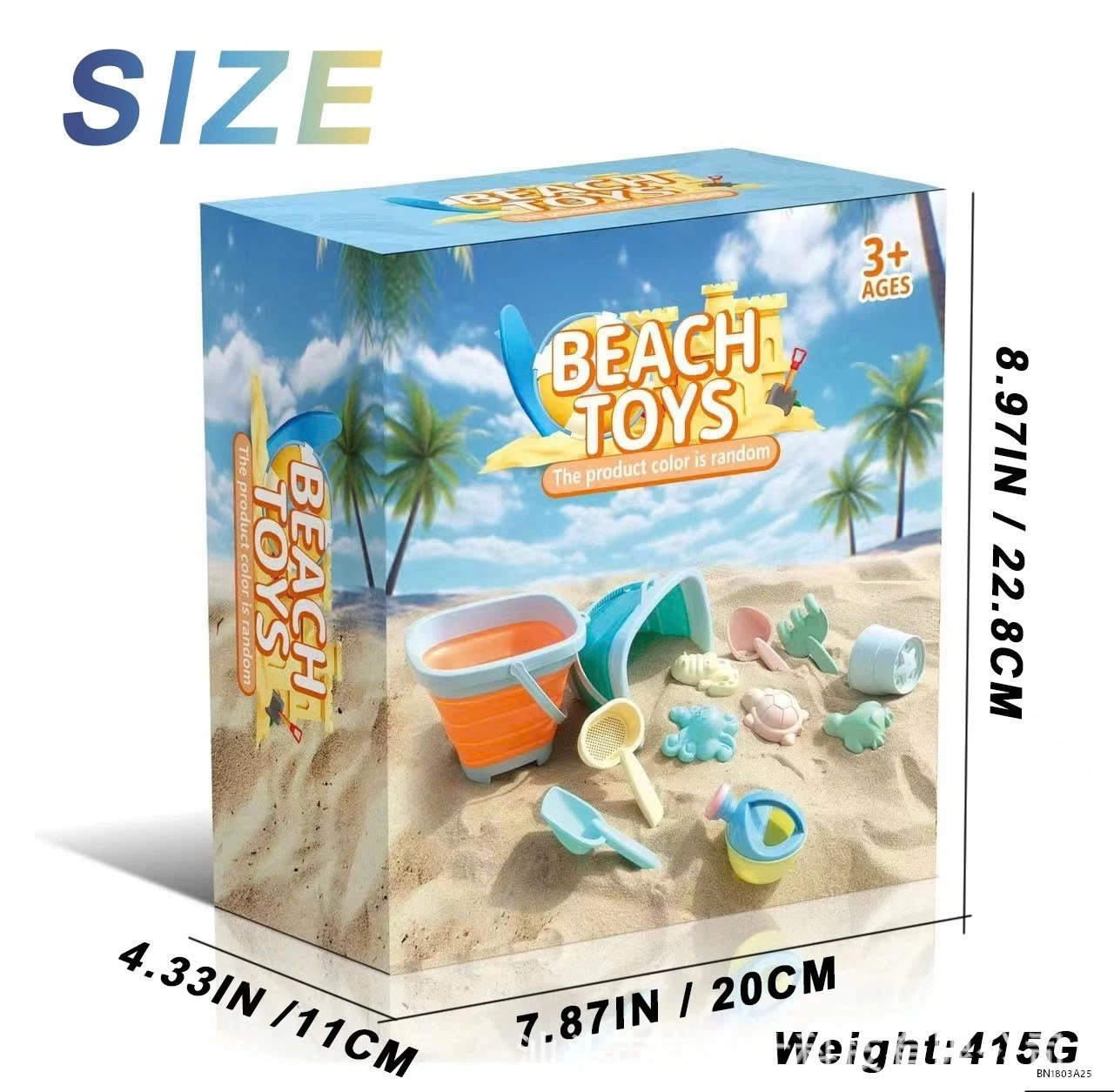 BỘ ĐỒ XÚC CÁT ĐI BIỂN