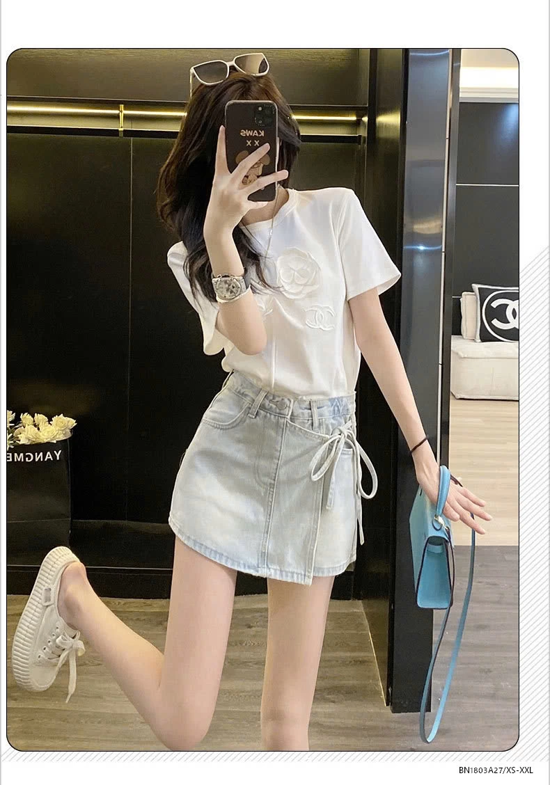 QUẦN SHORT JEANS GIẢ VÁY