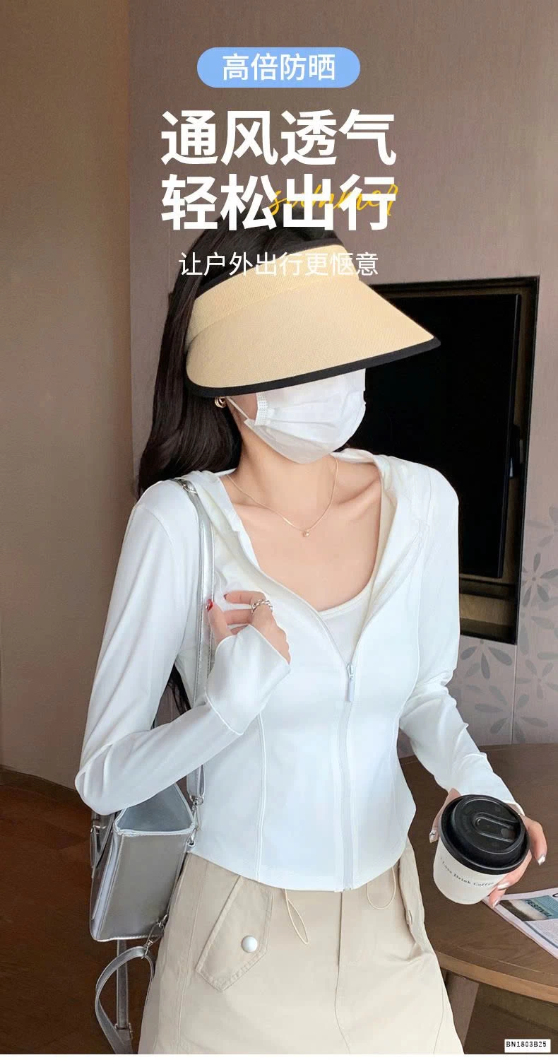 ÁO KHOÁC MỎNG CHỐNG NẮNG DÁNG NGẮN