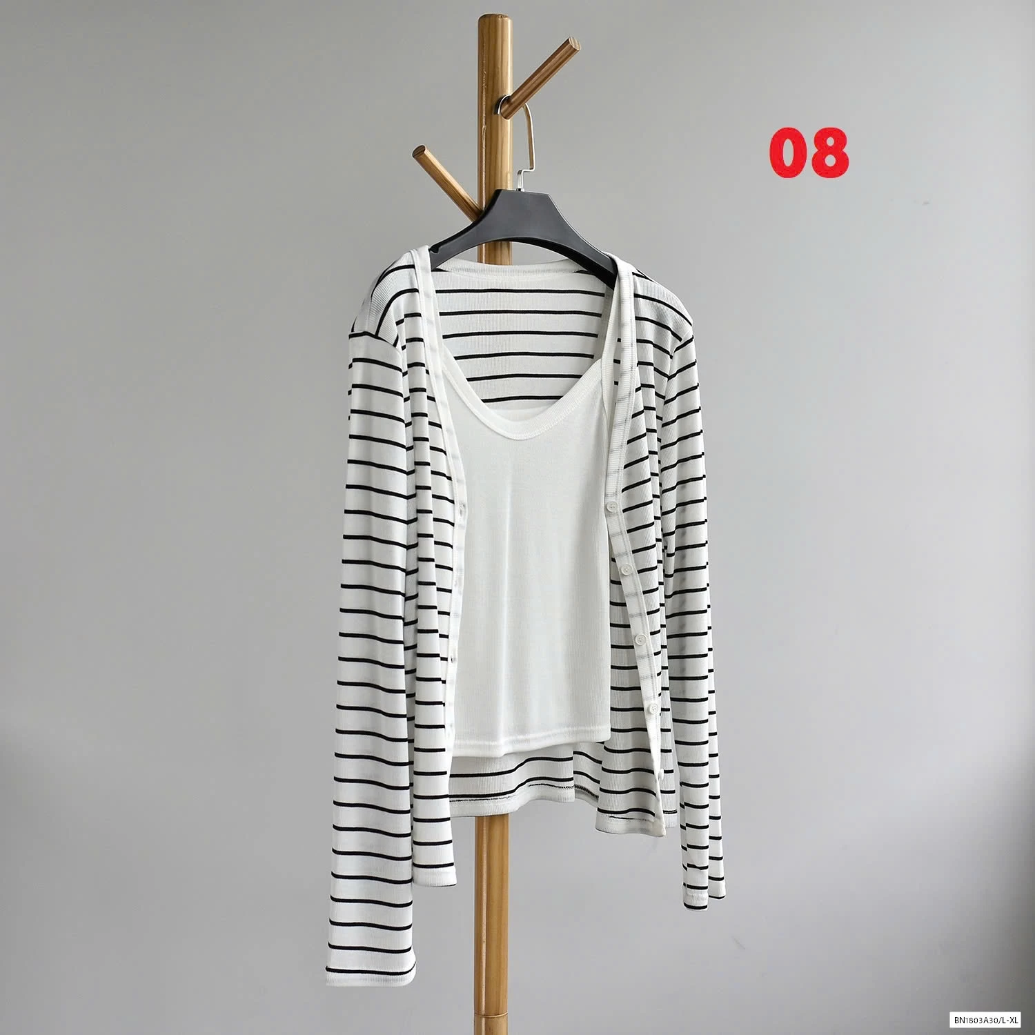 SÉT CARDIGAN+ÁO 2 DÂY