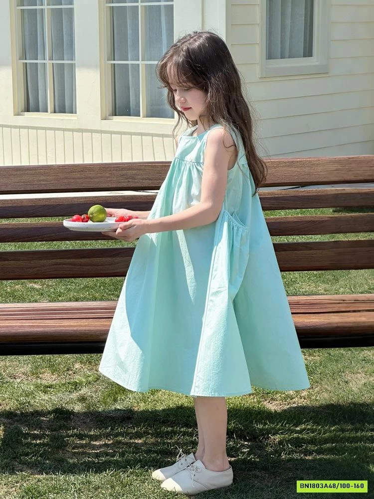 ĐẦM THÔ XÒE XANH MINT CAO CẤP