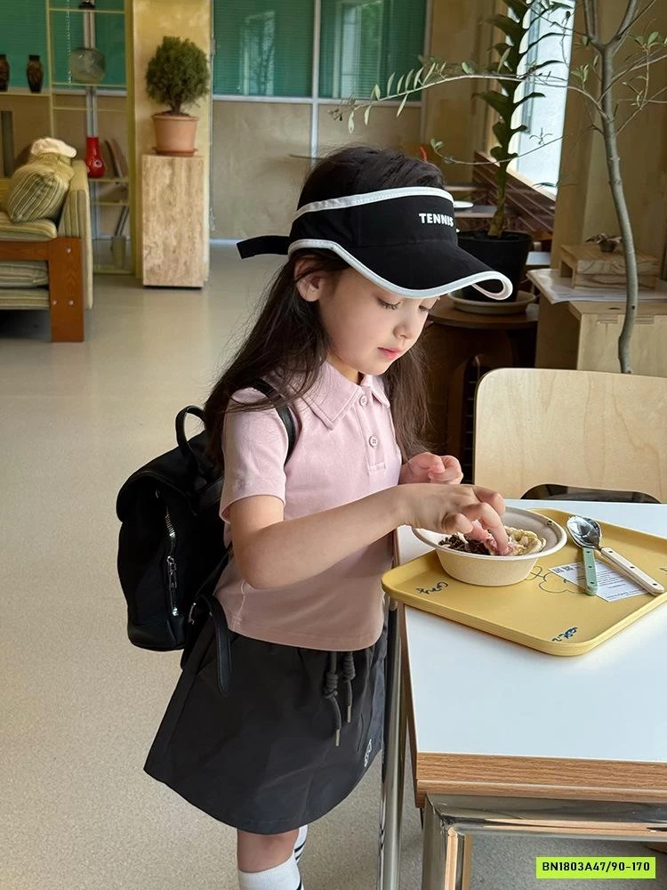 POLO CROPTOP THÊU OLA 25D156 AMBB