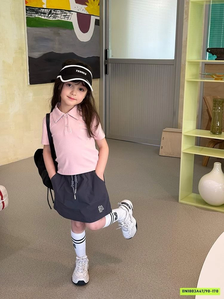 POLO CROPTOP THÊU OLA 25D156 AMBB