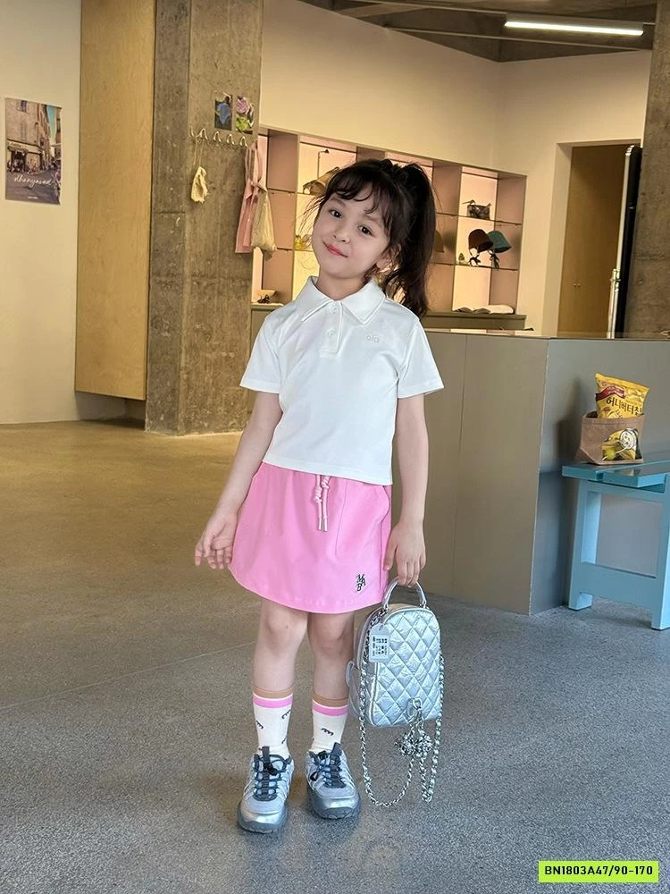 POLO CROPTOP THÊU OLA 25D156 AMBB