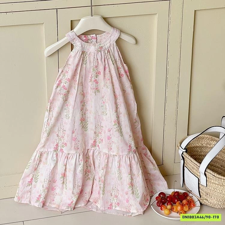 MAXI CỔ YẾM HOA NHÍ 24W024 AMBB