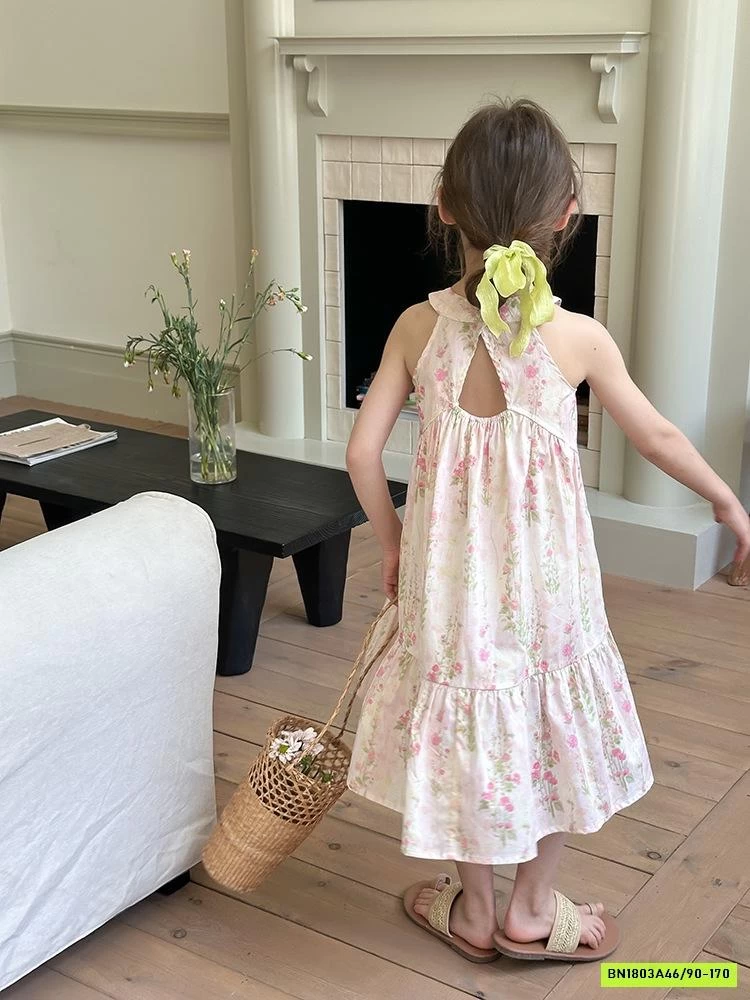 MAXI CỔ YẾM HOA NHÍ 24W024 AMBB