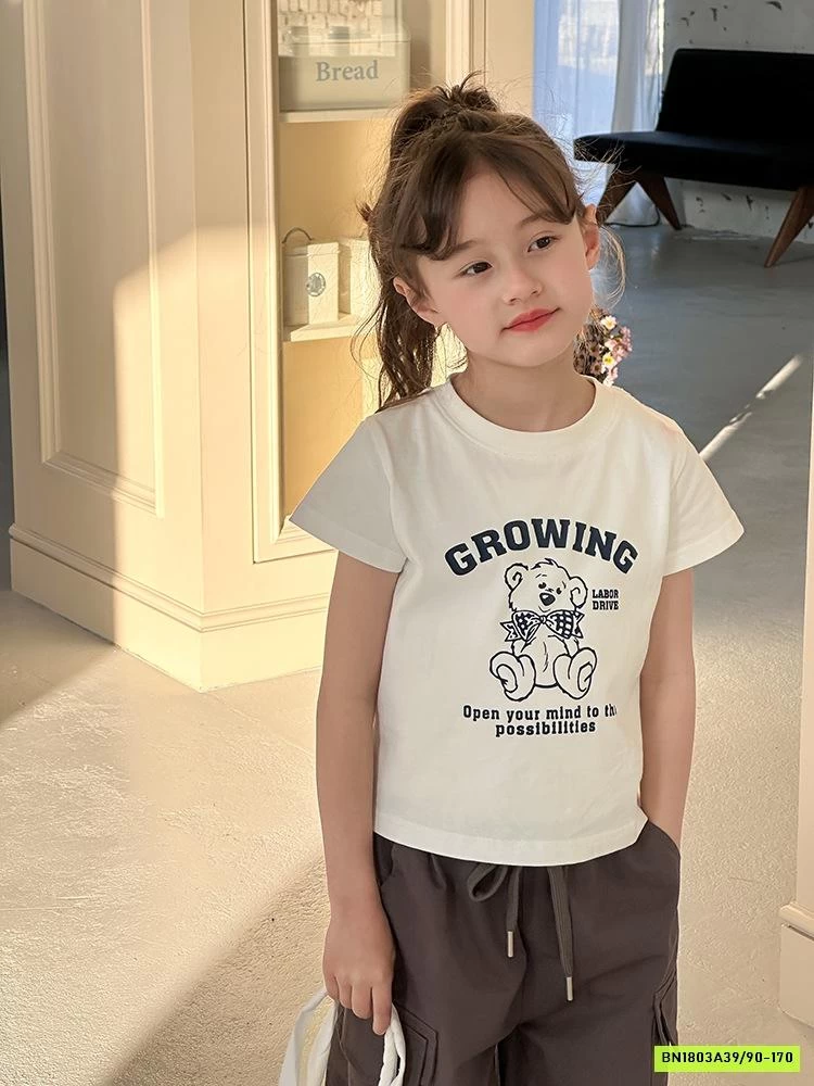 CROPTOP GẤU TRẮNG 25A050 AMBB