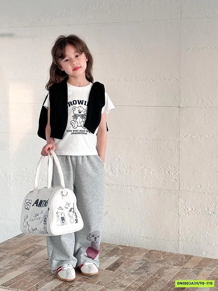 CROPTOP GẤU TRẮNG 25A050 AMBB