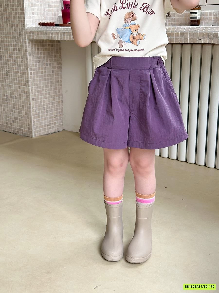 SHORT GIÓ MỀM DÁNG XÒE 25C062 AMBB