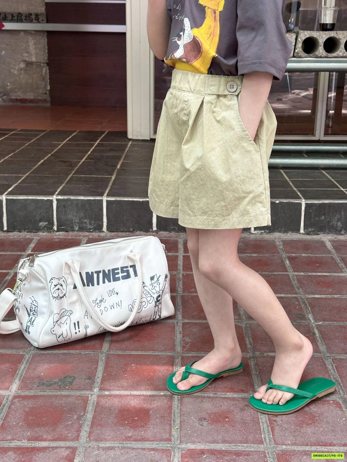 SHORT GIÓ MỀM DÁNG XÒE 25C062 AMBB