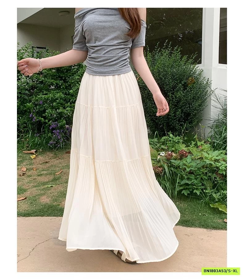 CHÂN VÁY VOAN MỀM DÁNG DÀI