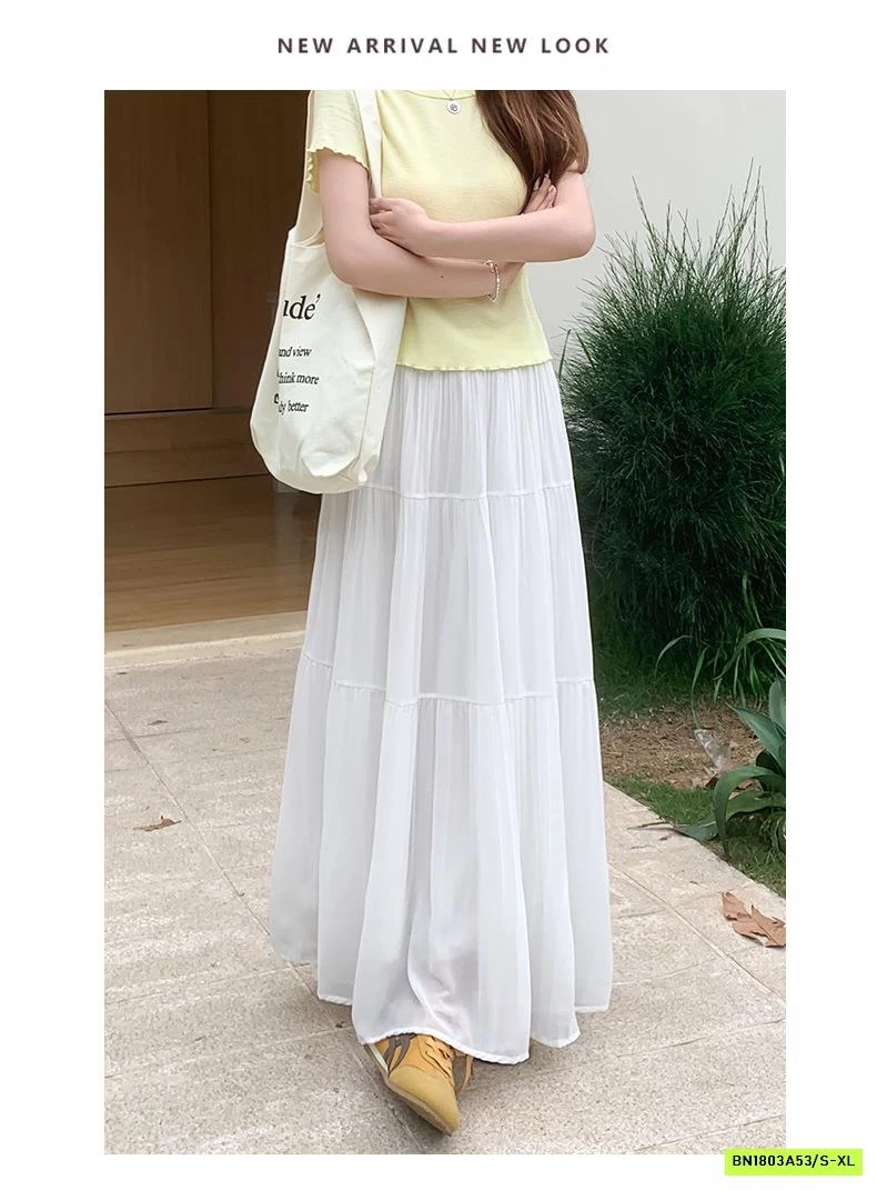 CHÂN VÁY VOAN MỀM DÁNG DÀI