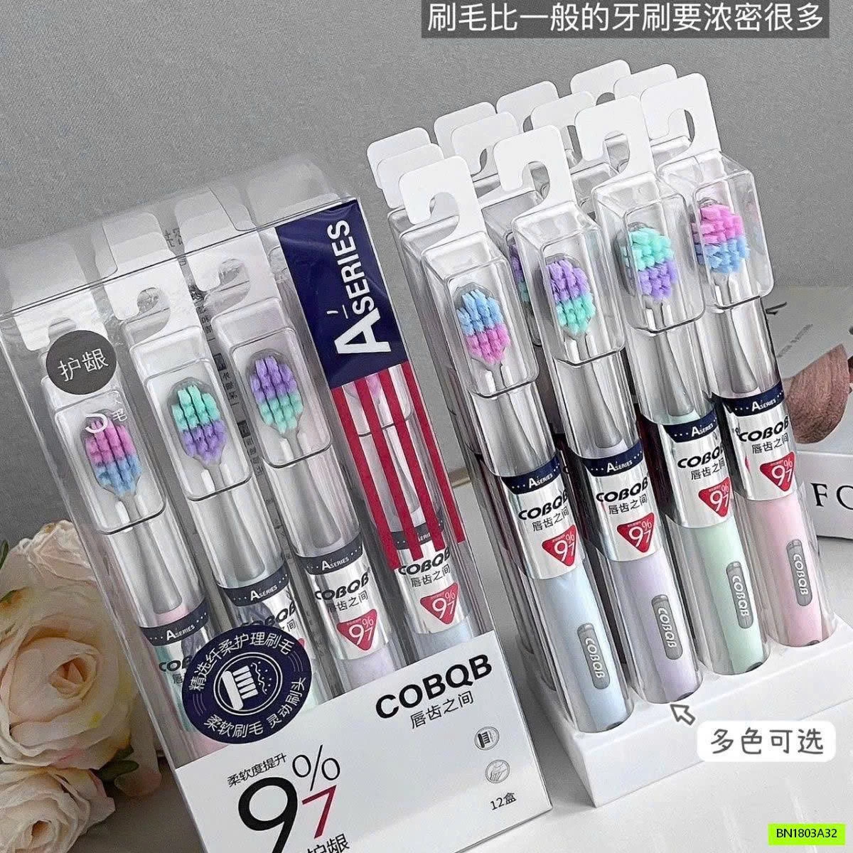 HỘP 12 BÀN CHẢI XHASON XUẤT MỸ