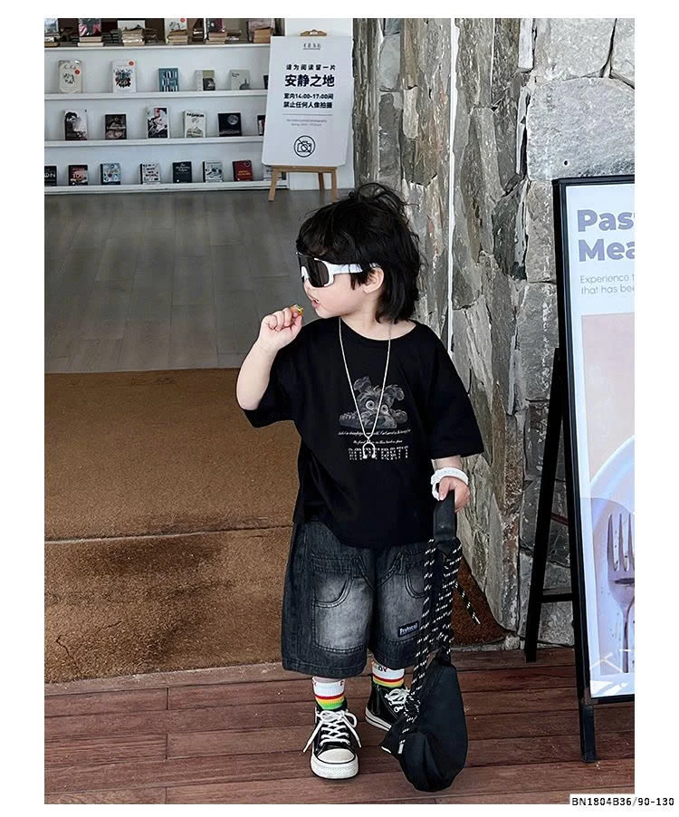 QUẦN SHORT JEAN ĐEN