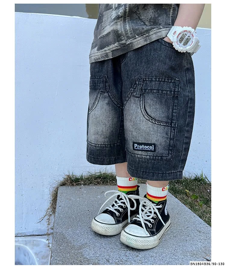 QUẦN SHORT JEAN ĐEN