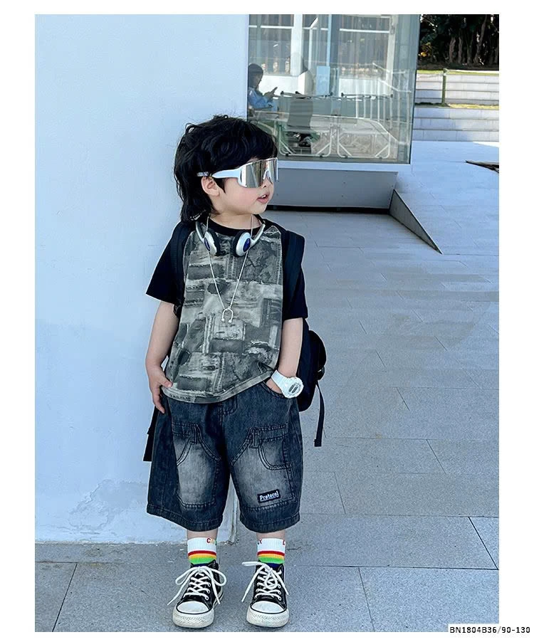 QUẦN SHORT JEAN ĐEN