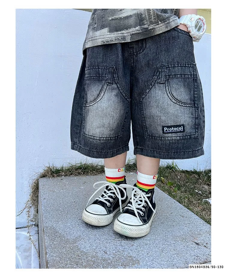 QUẦN SHORT JEAN ĐEN