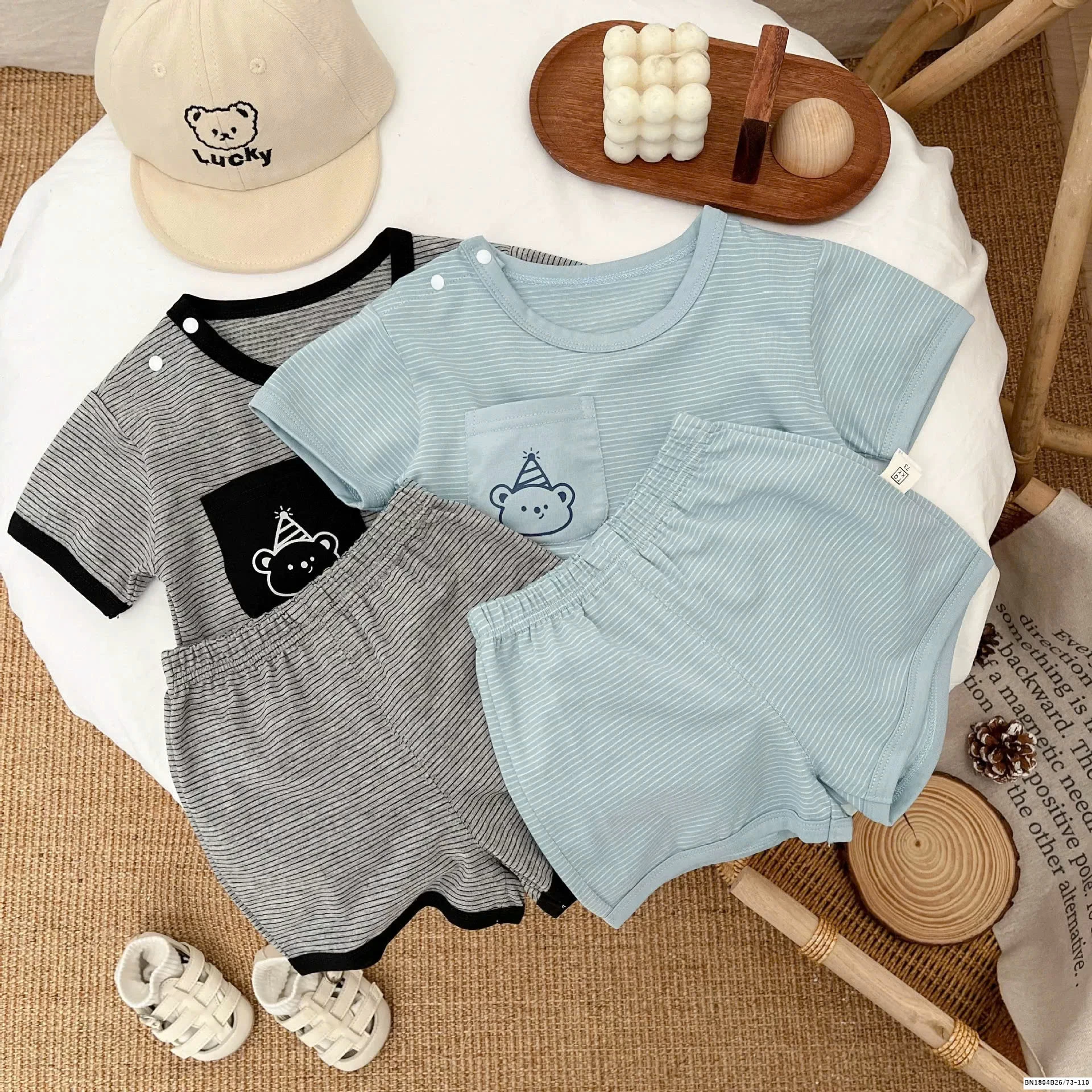 SÉT COTTON GẤU NHÍ