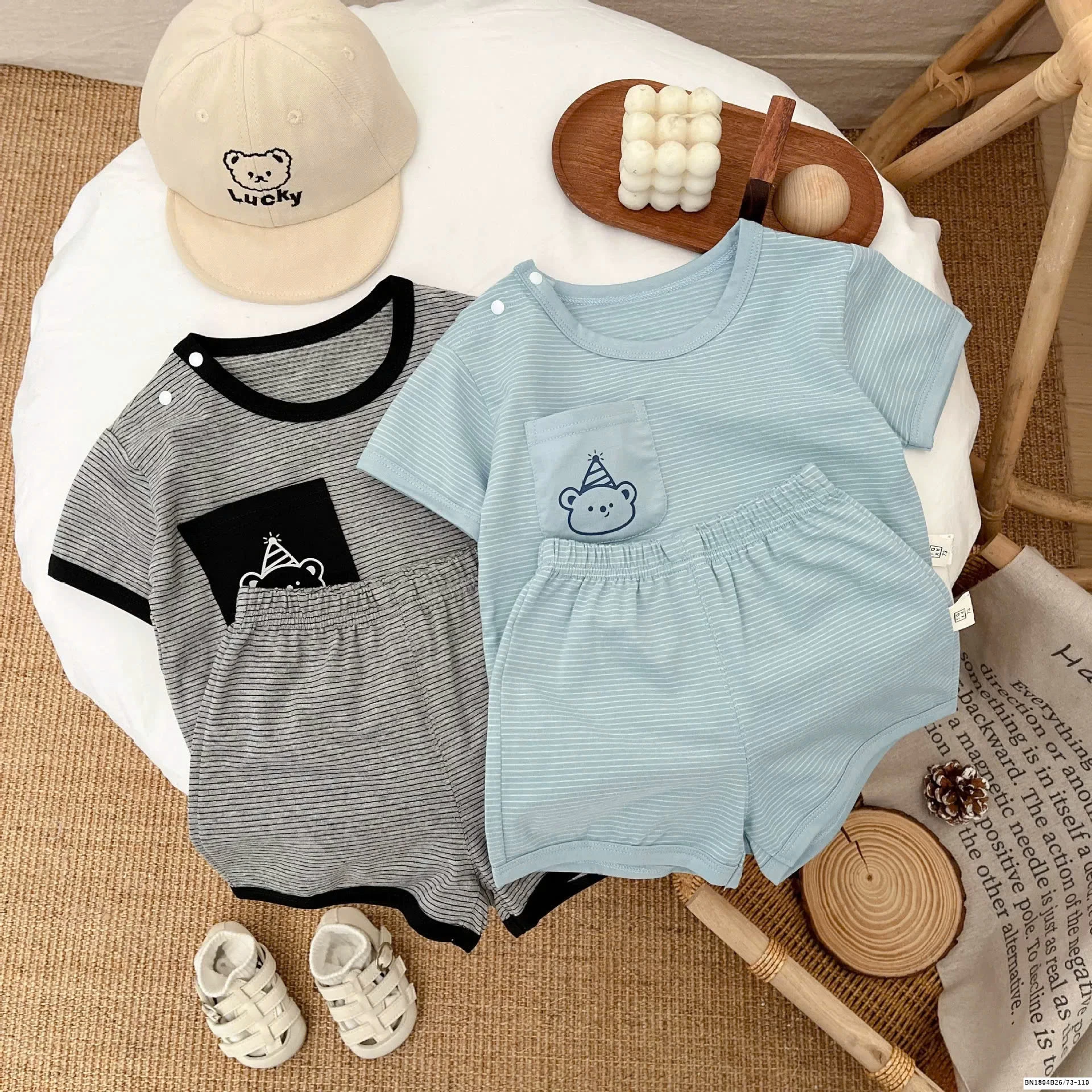 SÉT COTTON GẤU NHÍ