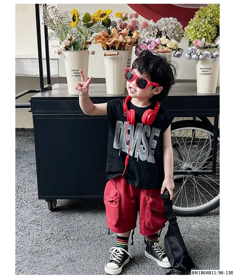 QUẦN SHORT ĐỎ TÚI HỘP