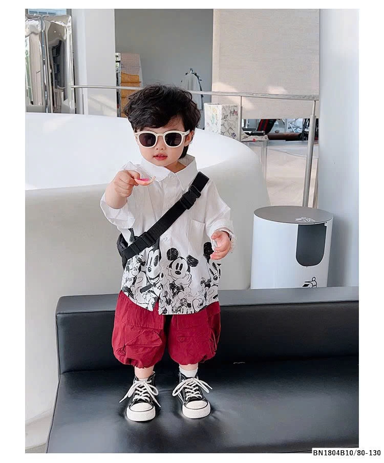 ÁO SƠ MI CHUỘT MKEY