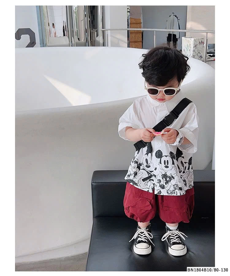 ÁO SƠ MI CHUỘT MKEY