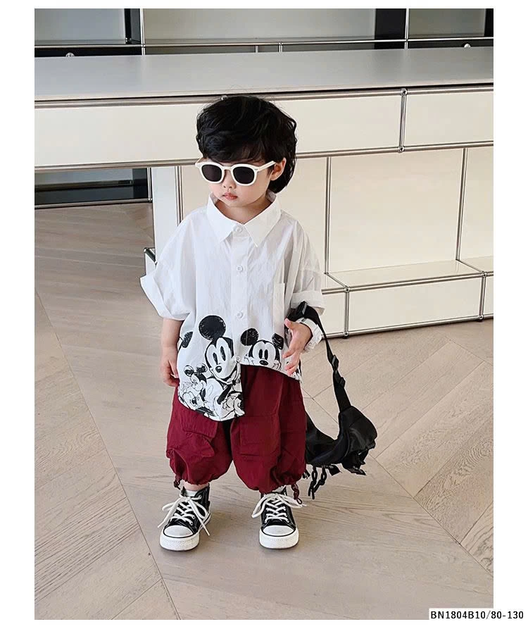 ÁO SƠ MI CHUỘT MKEY