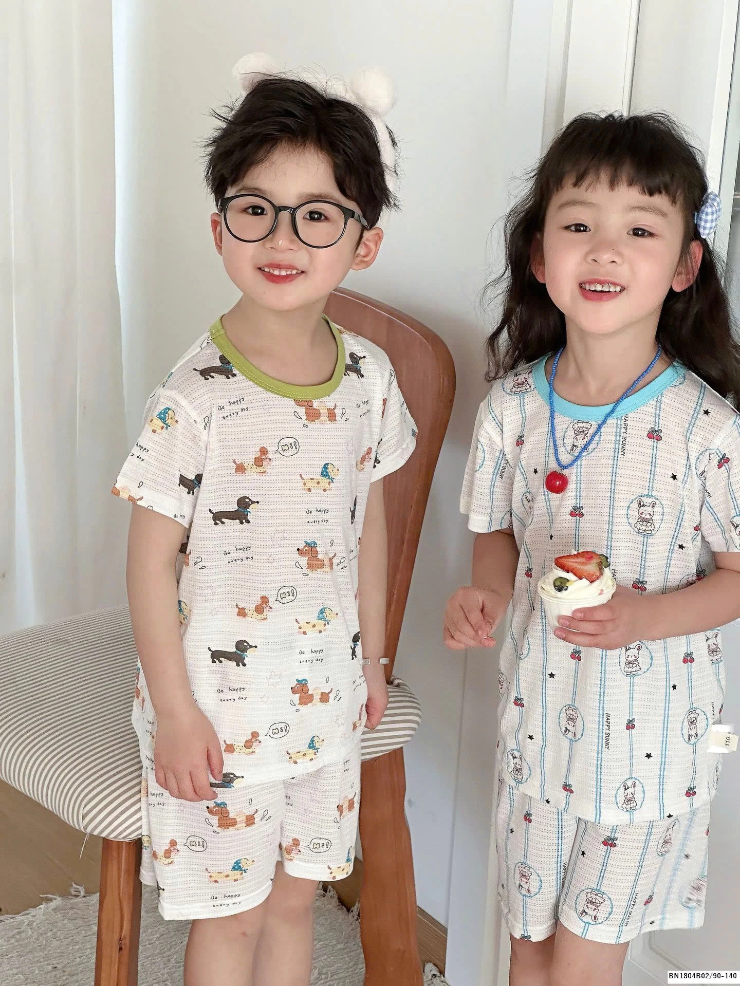 BỘ NGỦ THÔNG HƠI HOẠT HÌNH