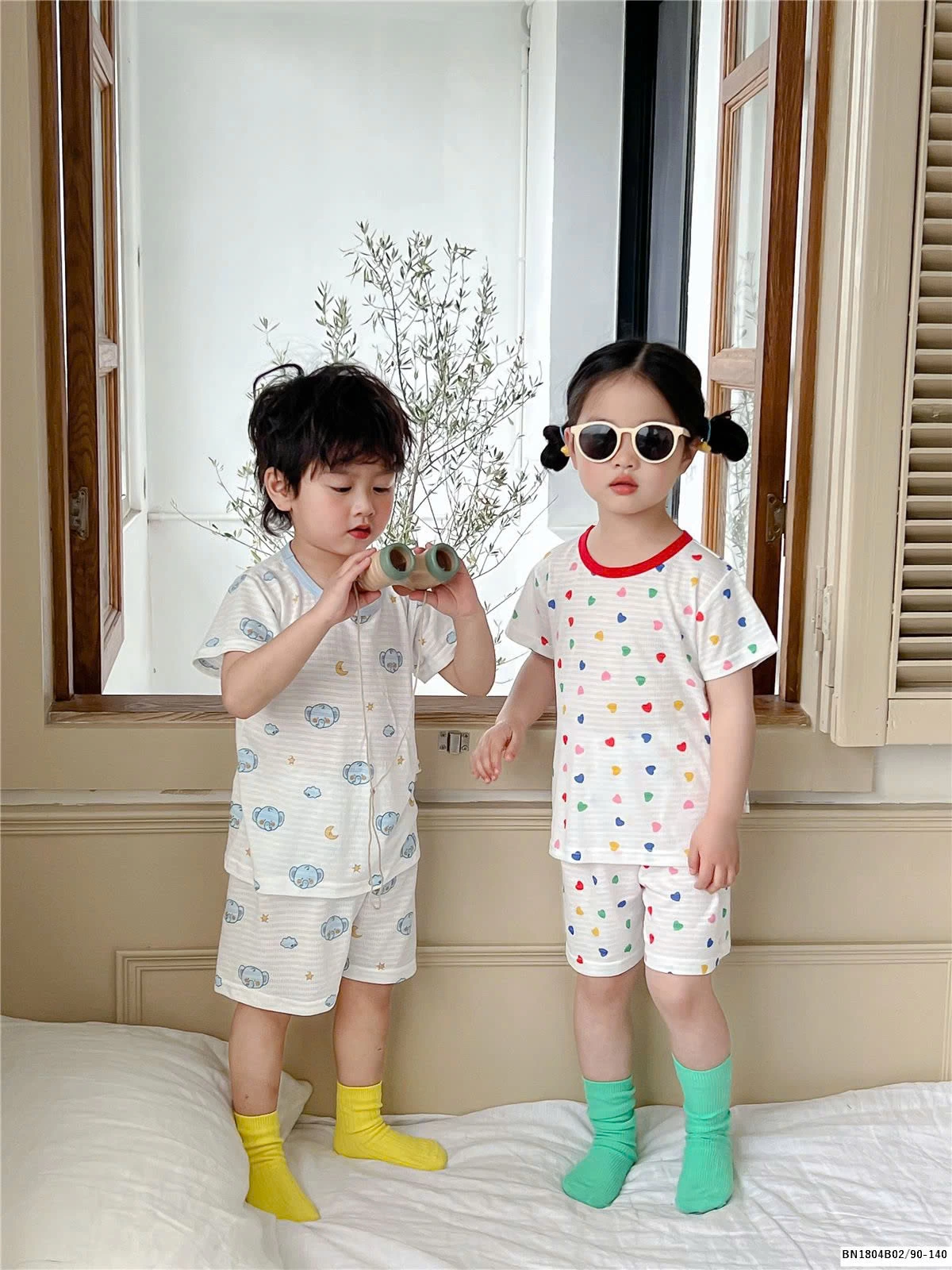 BỘ NGỦ THÔNG HƠI HOẠT HÌNH