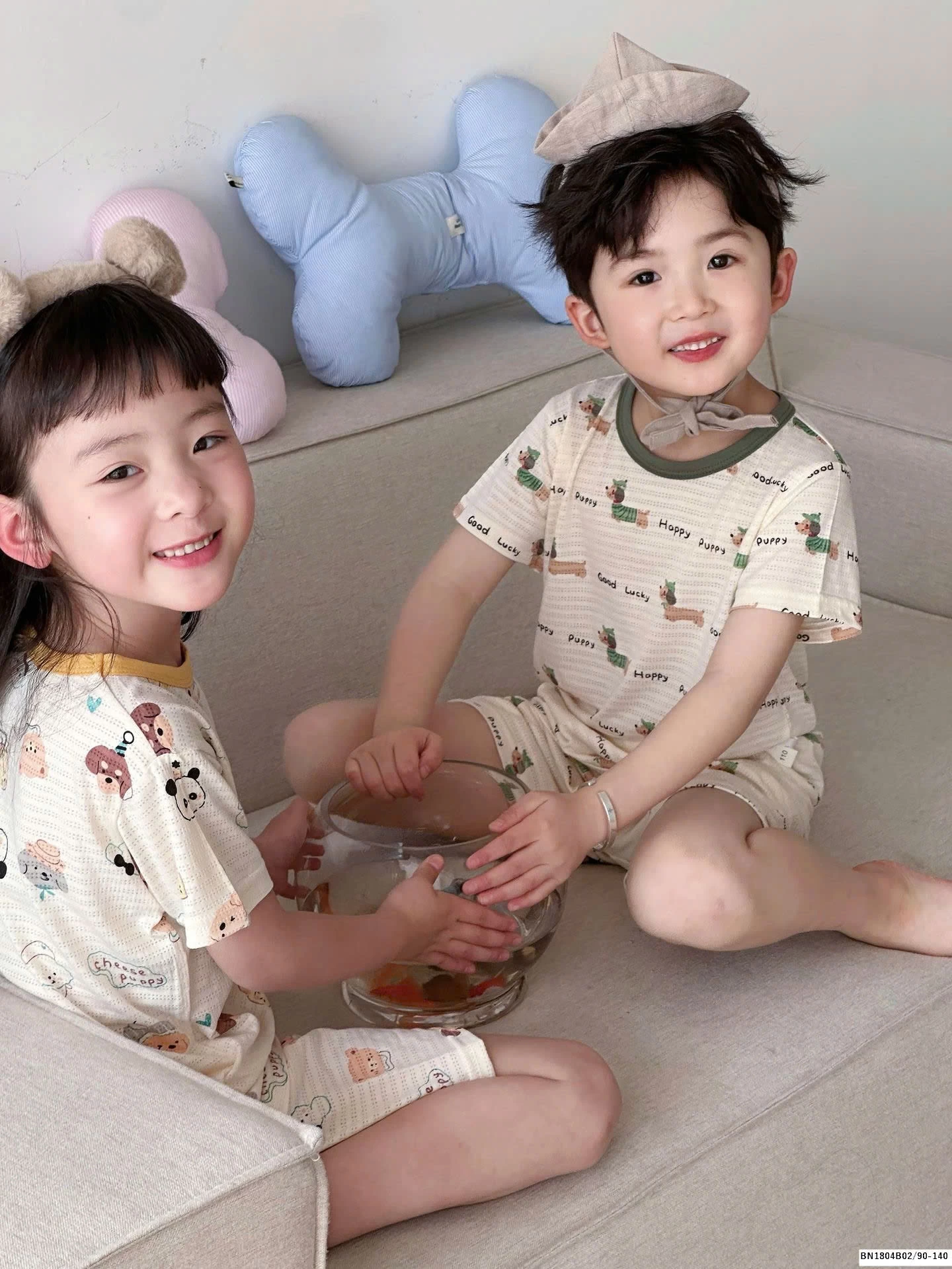 BỘ NGỦ THÔNG HƠI HOẠT HÌNH