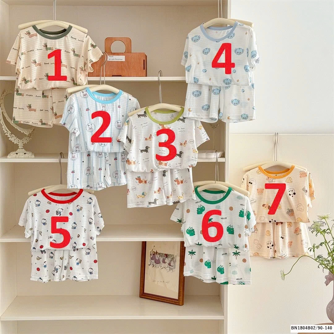 BỘ NGỦ THÔNG HƠI HOẠT HÌNH