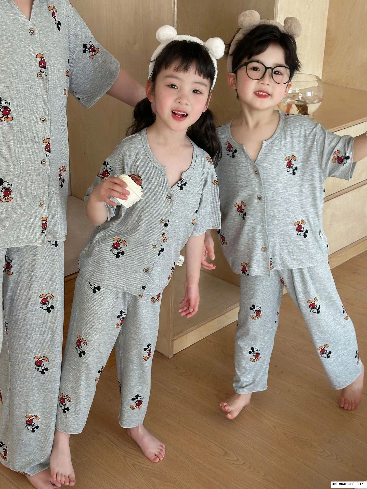 BỘ NGỦ MIC.KEY MẸ VÀ BÉ