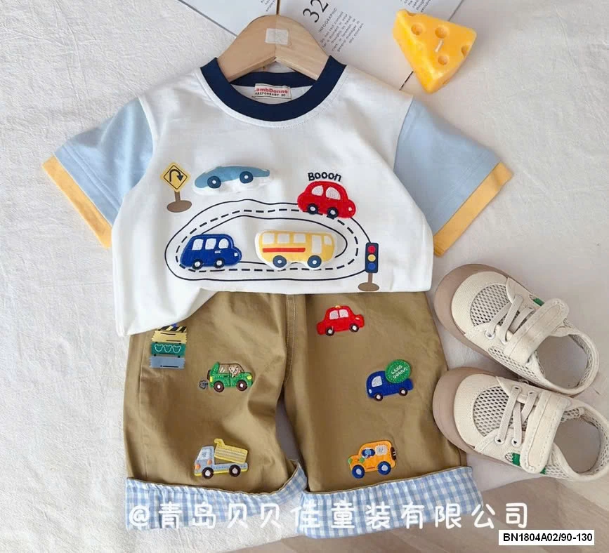 SÉT ÁO OTO MIX SHORT JEANS