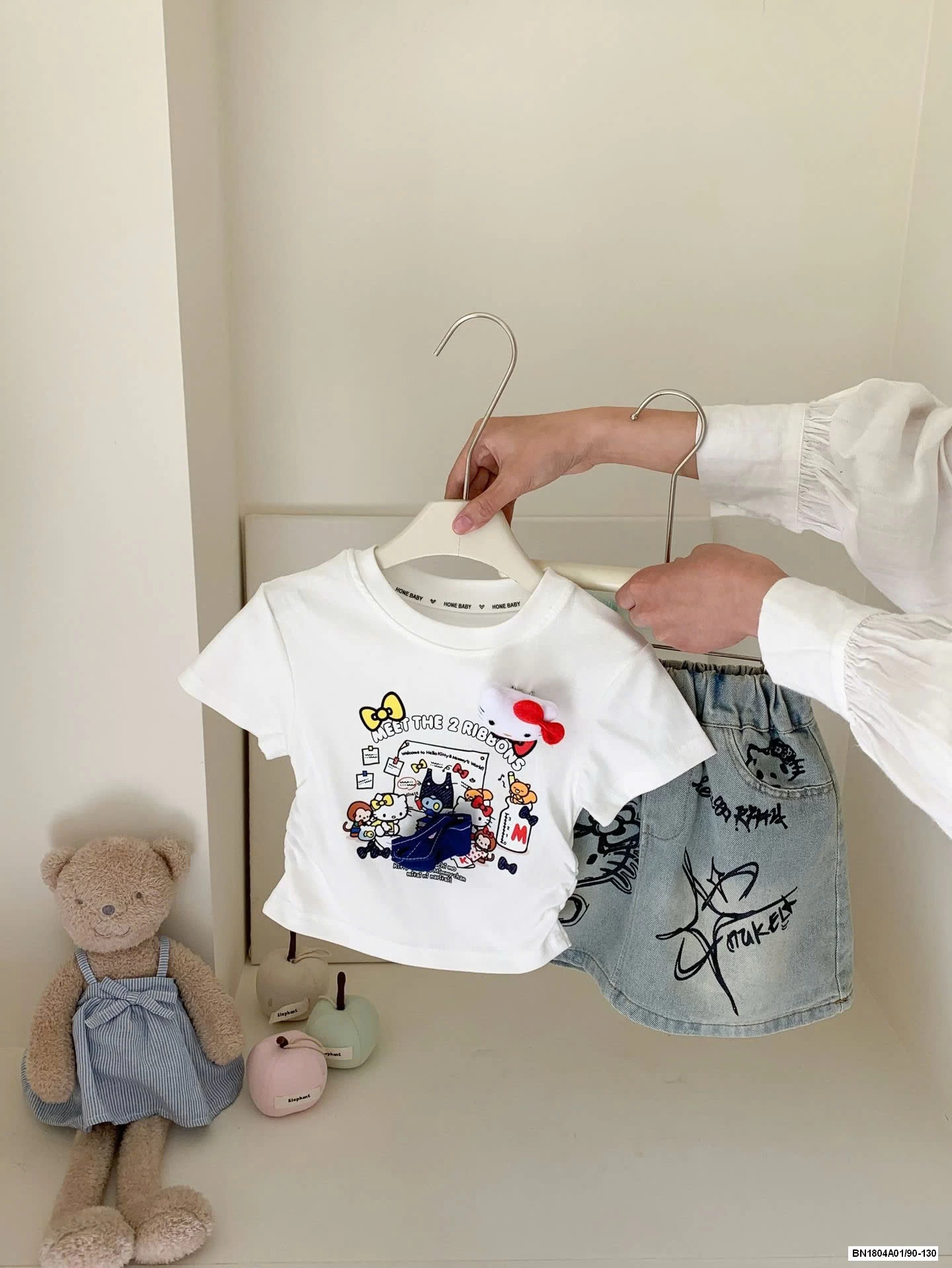 SÉT ÁO KITTY MIX CV JEANS