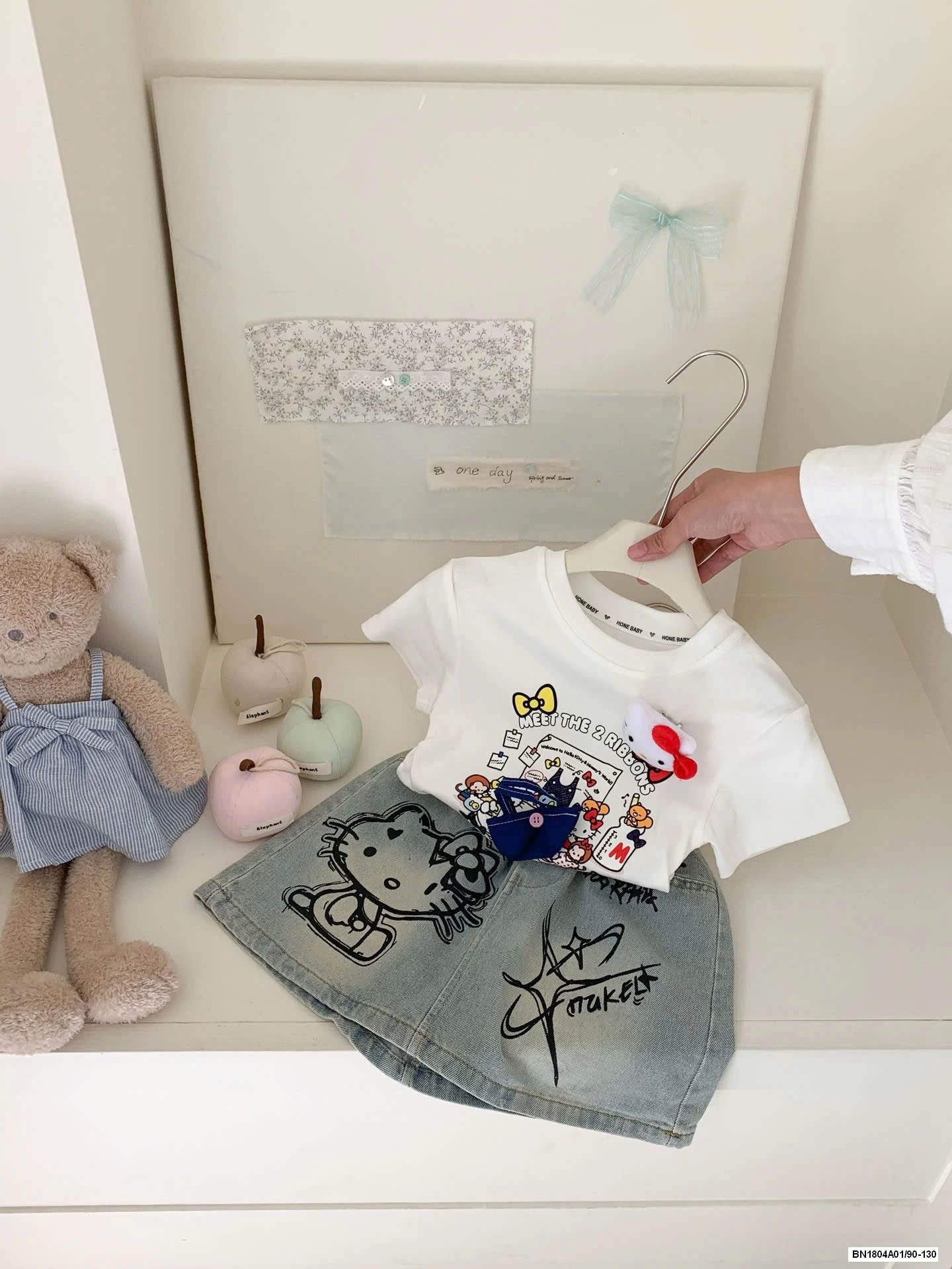 SÉT ÁO KITTY MIX CV JEANS