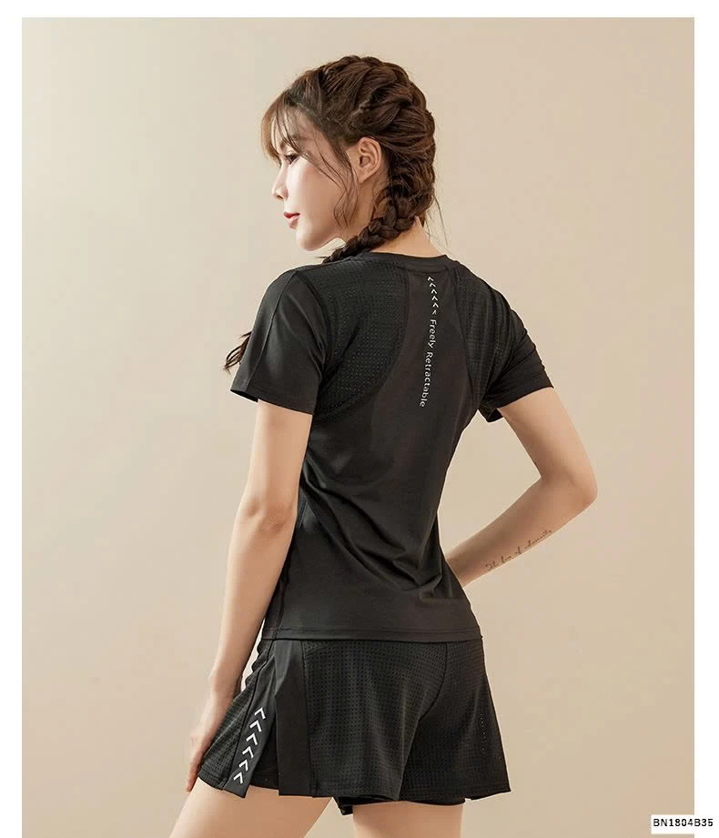 BỘ ĐỒ TẬP NỮ TRƠN MÀU