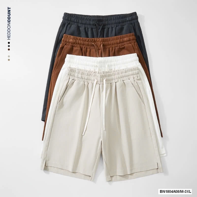 SHORT COTTON CẠP CHUN NAM