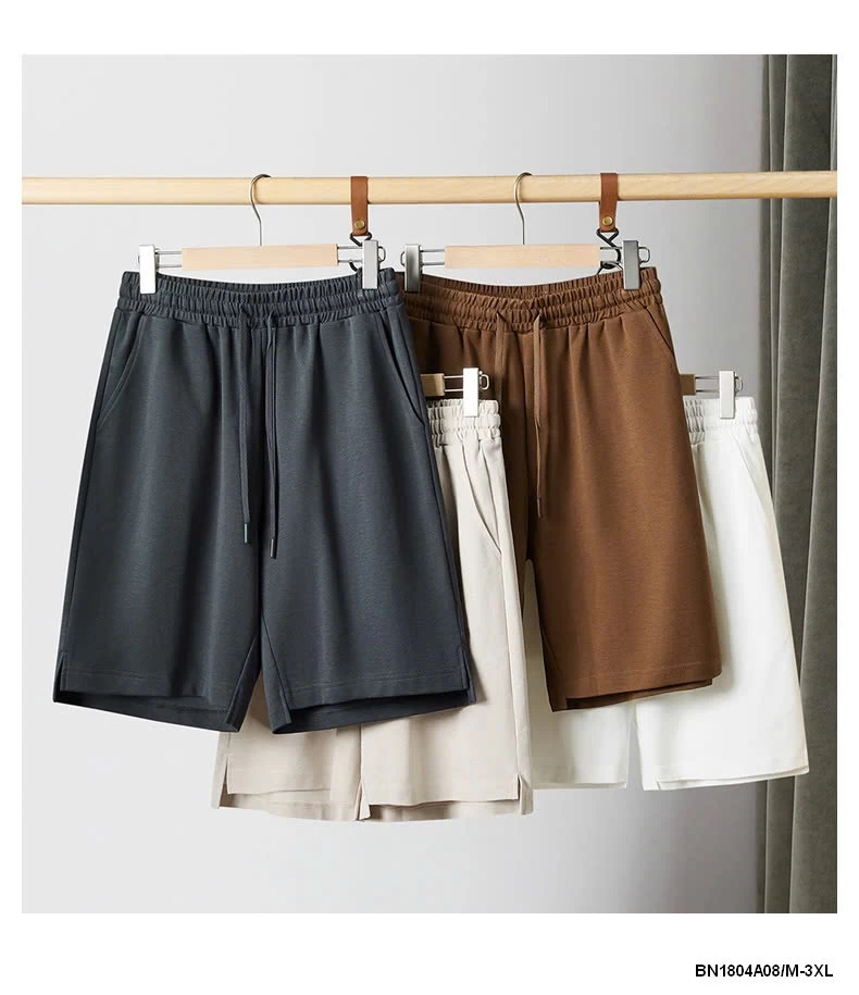 SHORT COTTON CẠP CHUN NAM