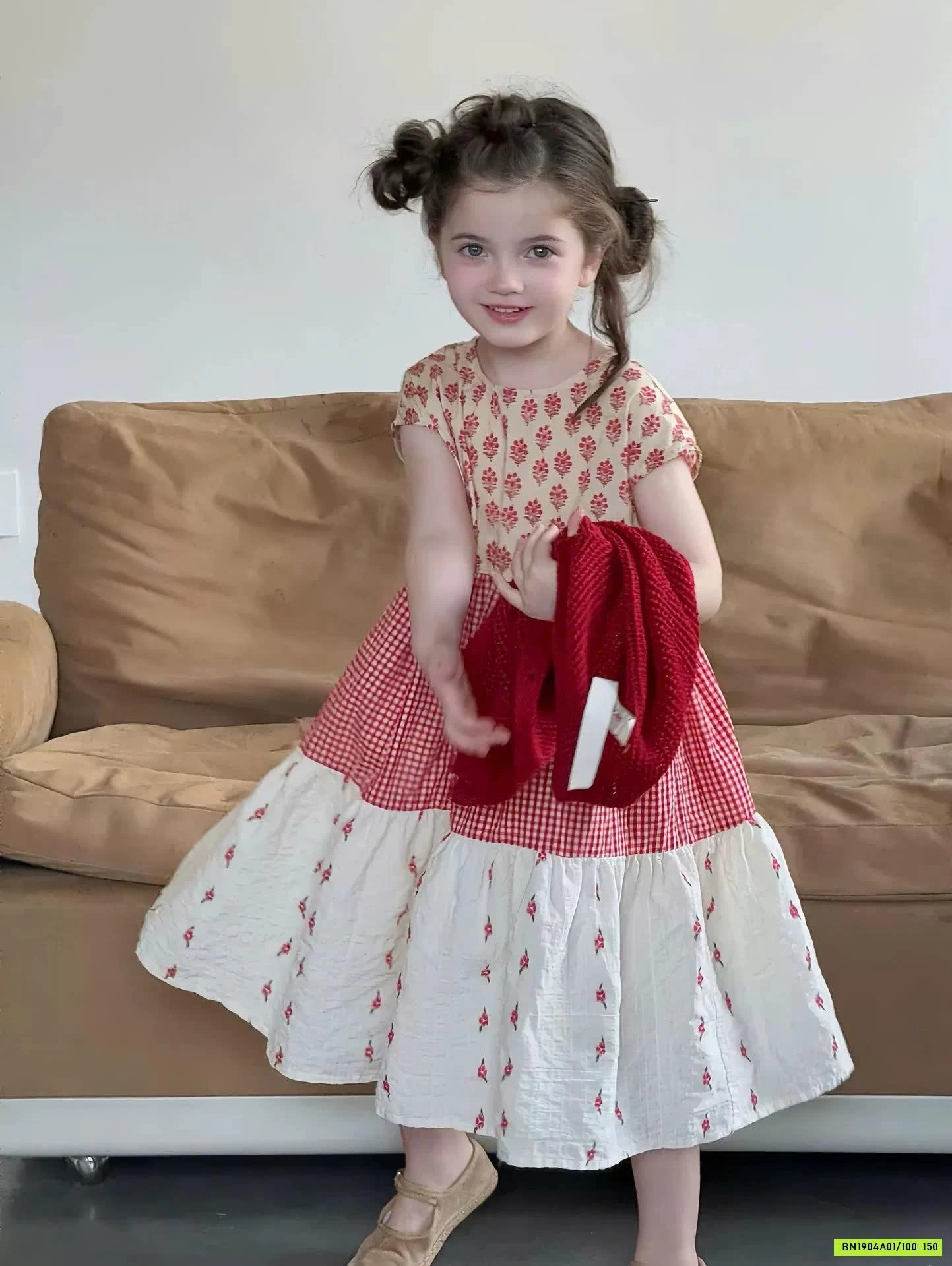 ĐẦM MAXI PHỐI MÀU