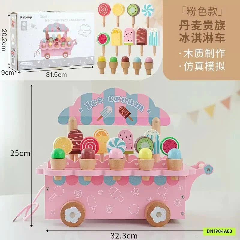 BỘ ĐỒ CHƠI GỖ TRÀ CHIỀU