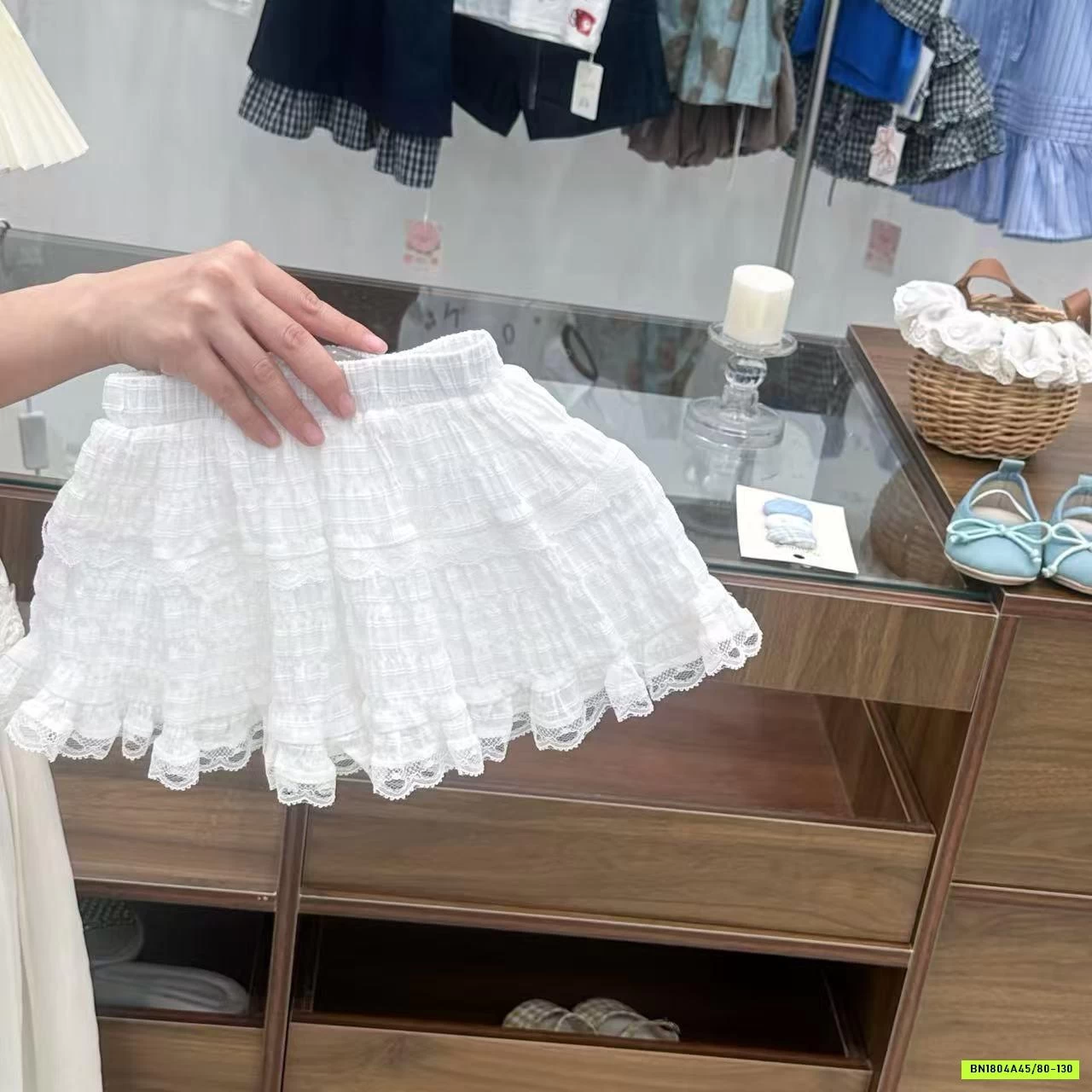 SÉT ÁO 2 DÂY MIX CV TRẮNG