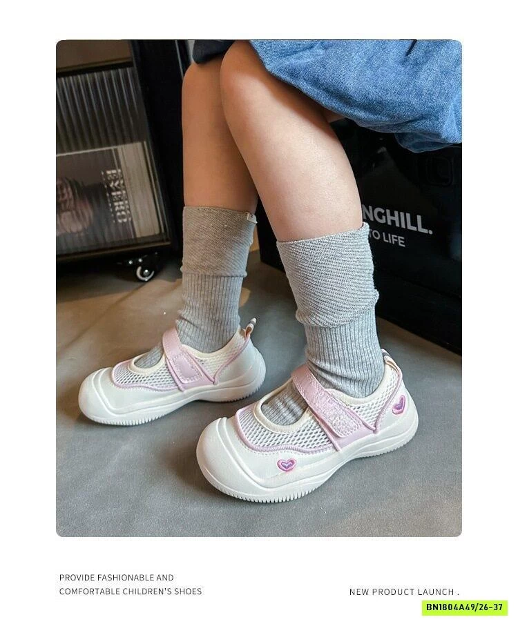 GIÀY LƯỜI THÔNG HƠI BÉ GÁI