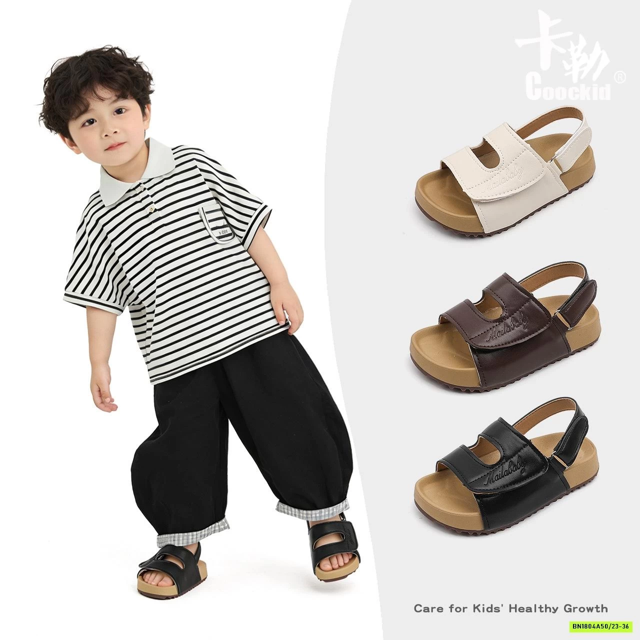 SANDAL 2 QUAI NGANG DÁN SAU