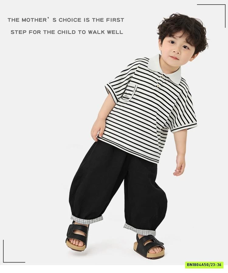 SANDAL 2 QUAI NGANG DÁN SAU