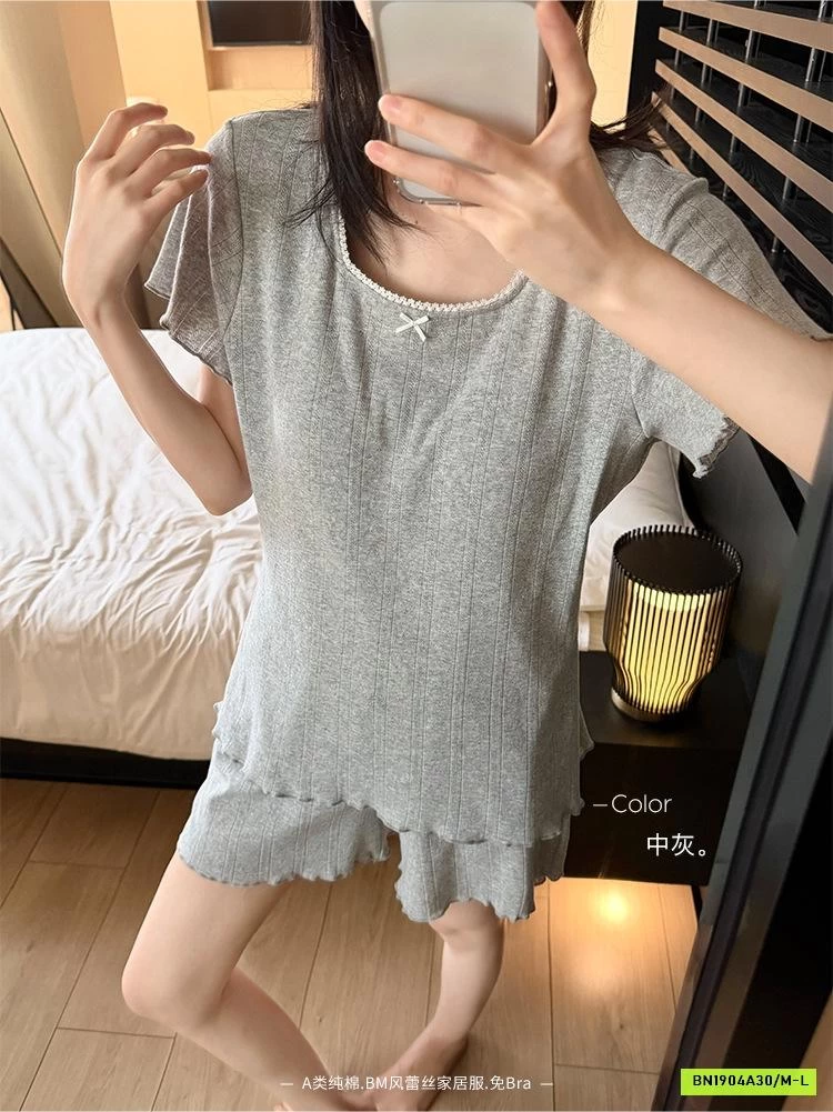 BỘ COTTON GIẤY MẶC NHÀ SONGFEI