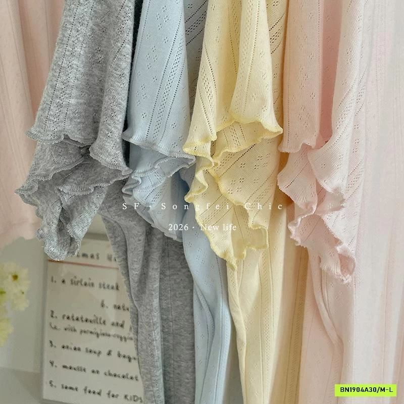 BỘ COTTON GIẤY MẶC NHÀ SONGFEI