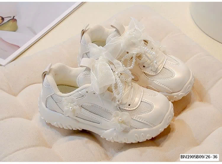 GIÀY THỂ THAO PHỐI NƠ BÉ GÁI